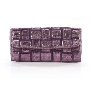 Purple clutch by Big Buddha